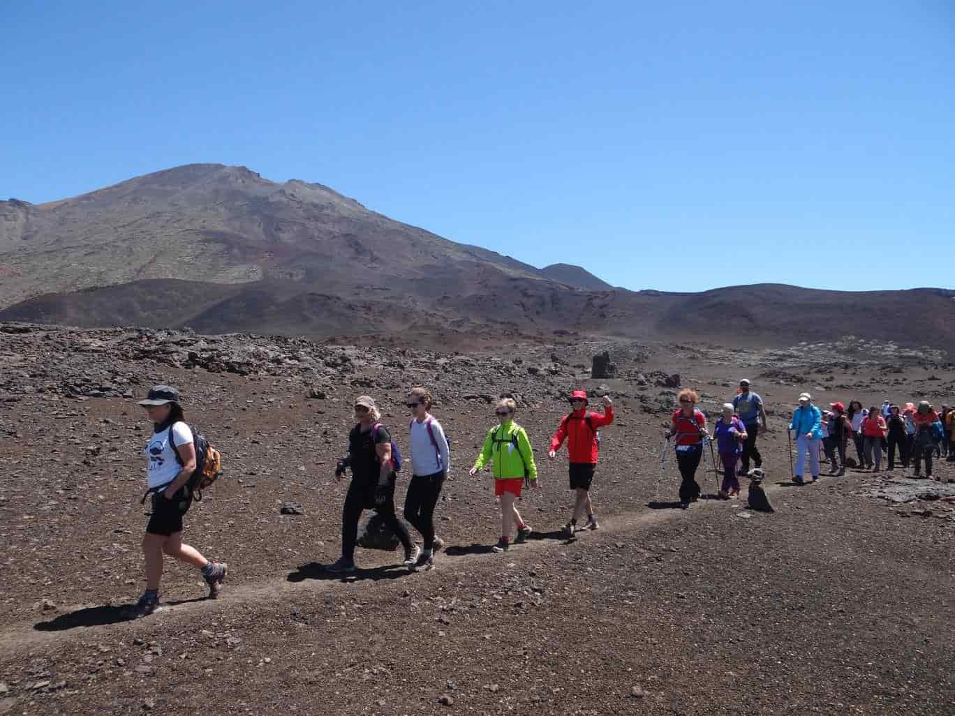 senderismo para grupos o colectivos