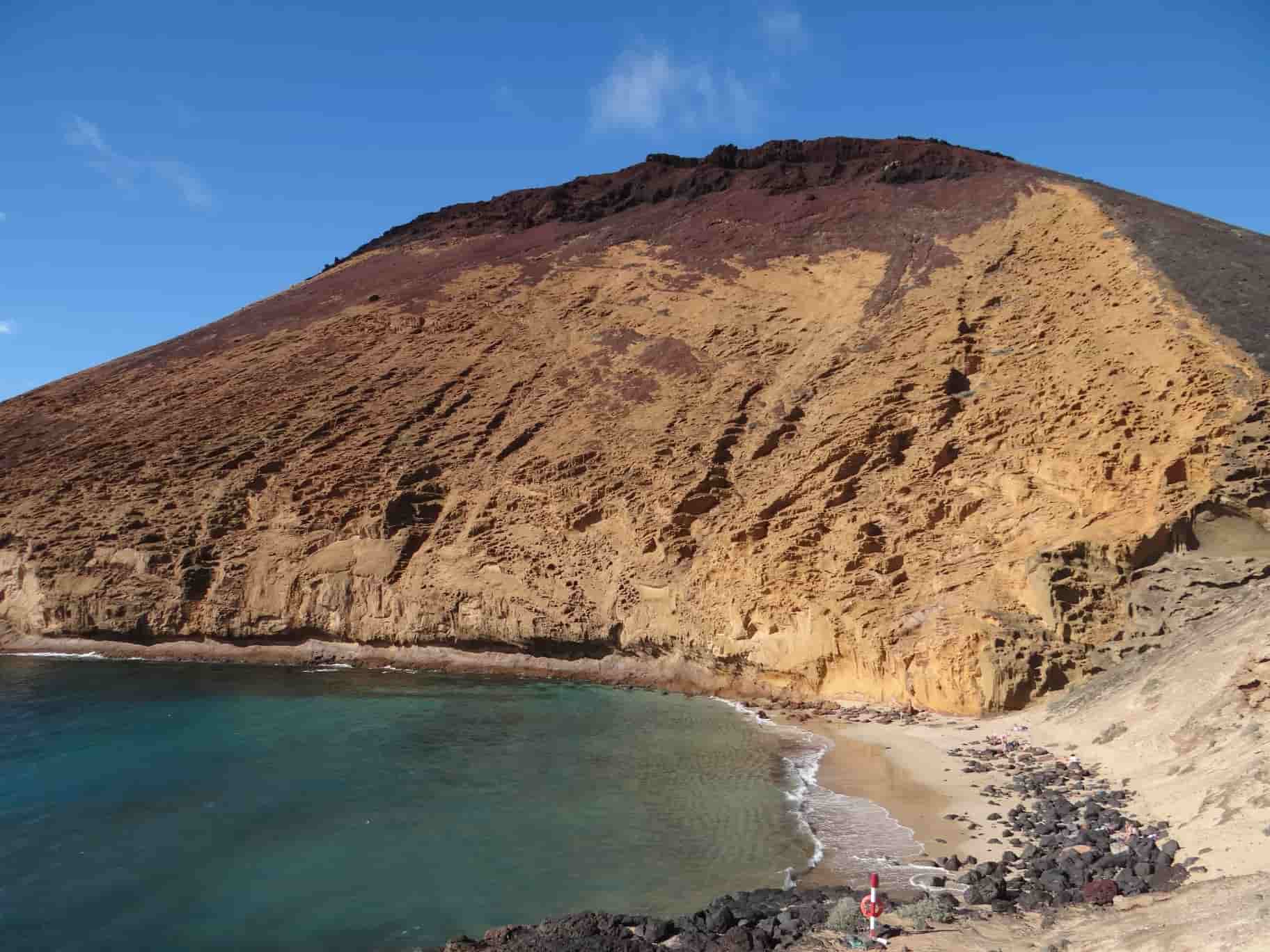 senderismo en la graciosa