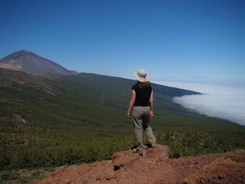 ruta de senderismo retamas del teide