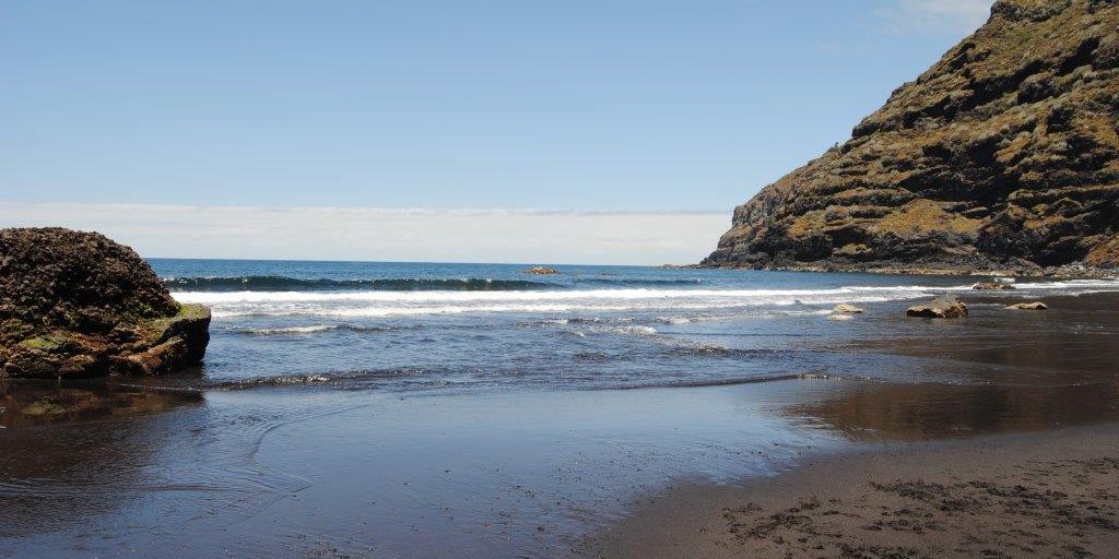 playa del ancón Ruta de senderismo playas de la orotava