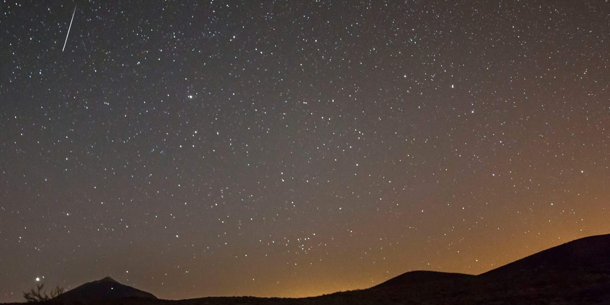 perseidas en Tenerife Además del Parque Nacional del Teide existen otros puntos idóneos para poder ver las perseidas en Tenerife a simple vista