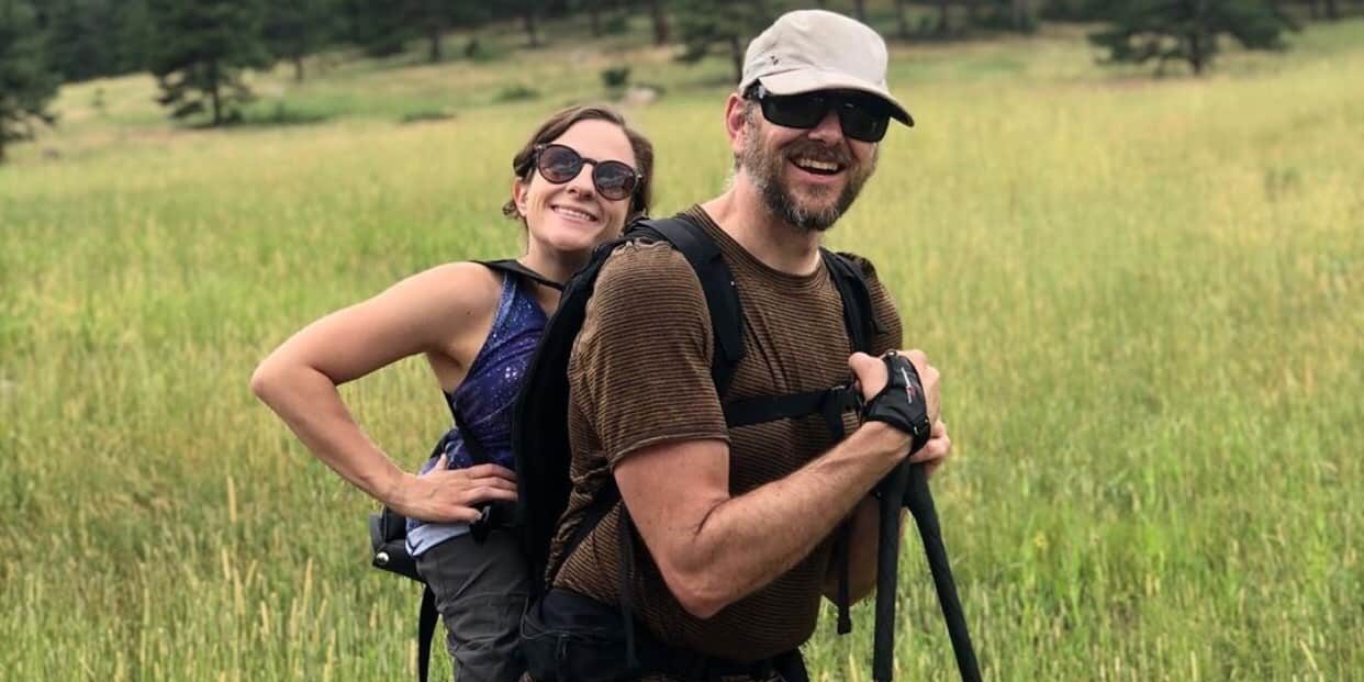 Melanie y Trevor Melanie y Trevor han creado en Facebook e Intagram una plataforma llamada “Hiking with Sight” (Senderismo con vista