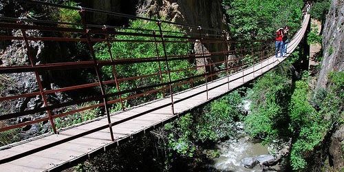 Los Cahorros La ruta de Los Cahorros es una de las más atractivas de Granada