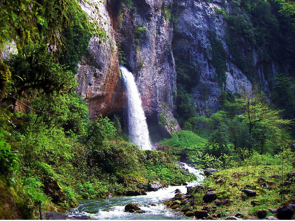 El desfiladero de las Garagantas de Kakueta está considerado el más bonito de Europa