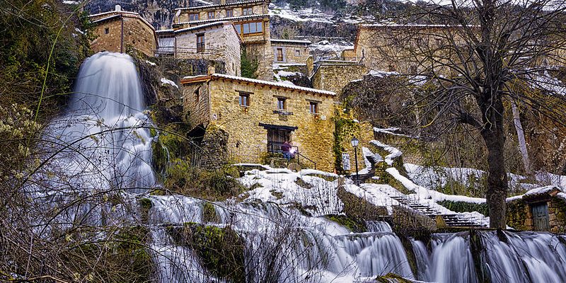 Orbaneja del Castillo, bonito pueblo de Burgos