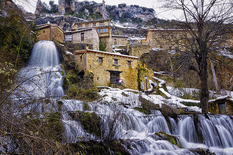 Orbaneja del Castillo, bonito pueblo de Burgos