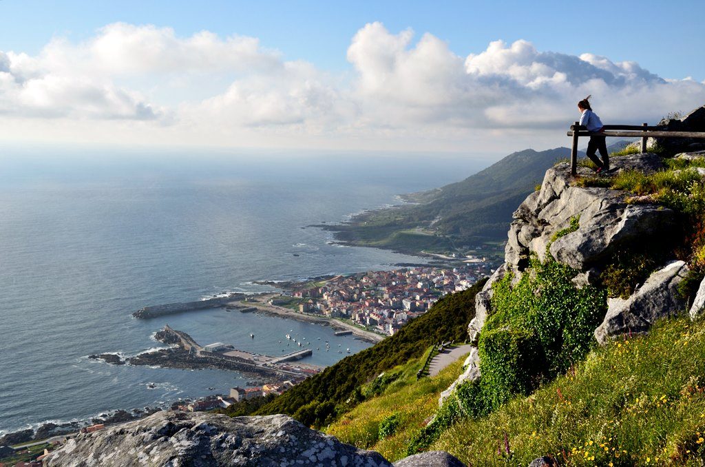 impresionante Monte de Santa Tecla o Santa Tegra