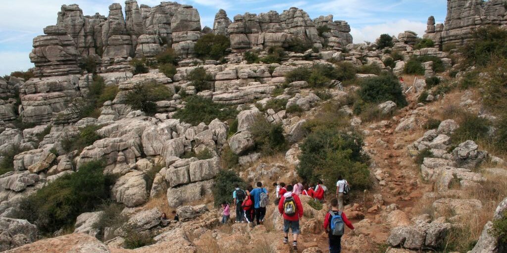 El Torcal de Antequera es un Parque Natural situado en la provincia de Málaga