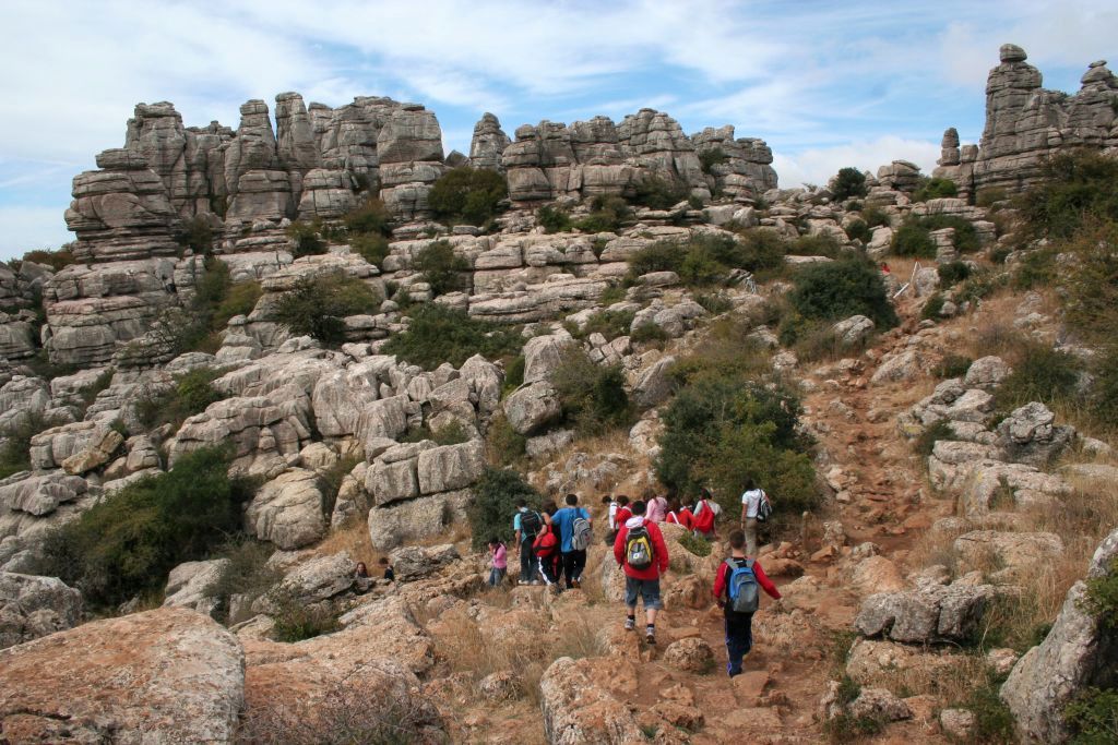 El Torcal de Antequera es un Parque Natural situado en la provincia de Málaga