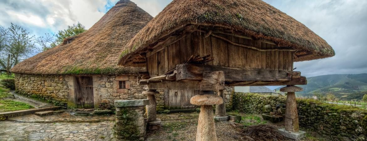 La bonita aldea de Piornedo se encuentra en lo más alto de Os Ancares, Lugo